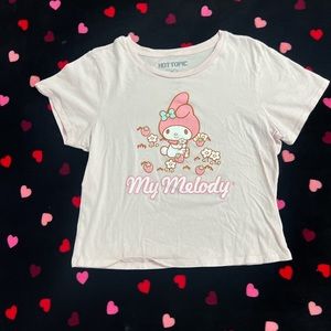 my melody croptop